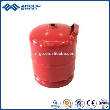 International Standard LPG Gas Cylinder Sizes 3kg With Brass Valve